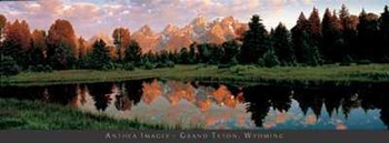 Anonymous - Grand Teton Size 54.5x19 art print