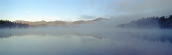 Lake with mountain range in the background, Chocorua Lake, White Mountain National Forest, New Hampshire by Panoramic Images art print
