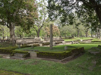 Ruins at Jetavanaramaya Monastery, Anuradhapura, Sri Lanka by Panoramic Images art print