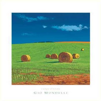 Gio Mondelli - Campo Size 15.75x15.75 by Gio Mondelli art print