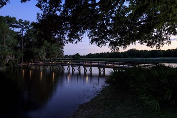 Sunset Over Golf Course in Sarasota, Florida by Panoramic Images art print