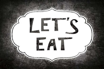 Breakfast Served - Lets Eat by LightBoxJournal art print