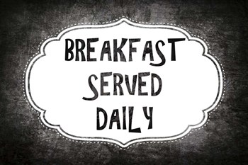 Breakfast Served by LightBoxJournal art print