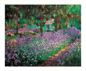 Jardin De by Claude Monet art print