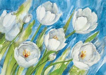 Tulipani by Giuseppina Tartagni art print