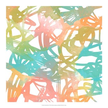 Colorful Flow II by Alonzo Saunders art print