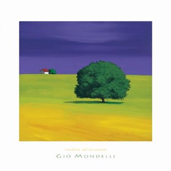 Casetta All&#39;orizzonte by Gio Mondelli art print