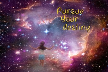 Pursue Your Destiny by Ramona Murdock art print