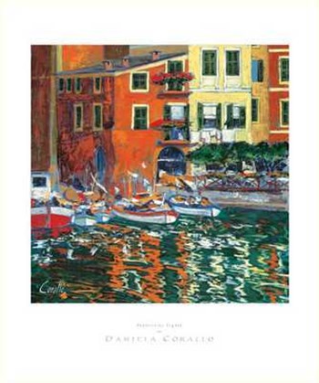 Porticciolo Ligure by Daniela Corallo art print