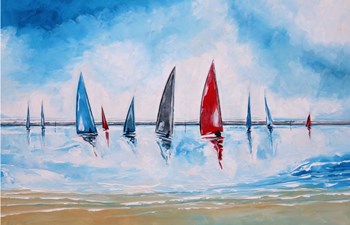 Boats II by Stuart Roy art print