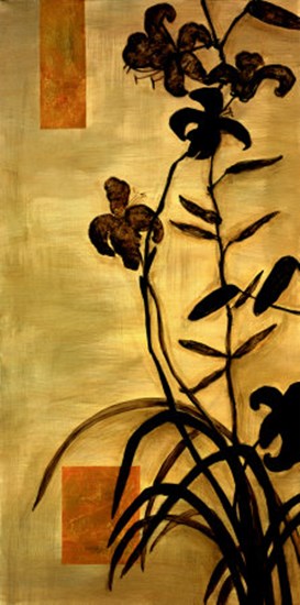 Lily Silhouette II by Erin Lange art print