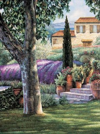 Provence Afternoon I by Elizabeth Wright art print