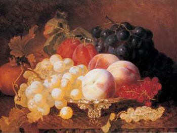 Still Life of Fruits by Eloise Harriet Stannard art print