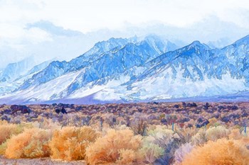 High Desert Vista II by Ramona Murdock art print