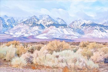 High Desert Vista III by Ramona Murdock art print