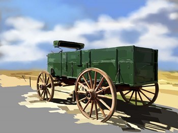 Bold Wagon I by Emily Kalina art print