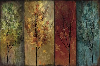 Tree Story Continued by Color Bakery art print