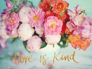 Love is Kind by Sarah Gardner art print