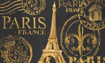 Letters from Paris II by Janice Gaynor art print