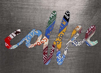 Coffee Sign Metal by Design Turnpike art print