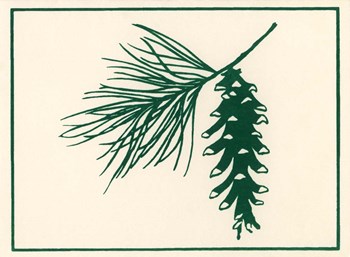 Green Pine by Crockett Collection art print
