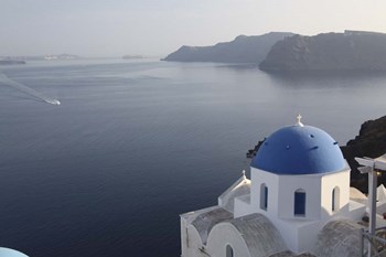 Blue Dome by Christopher Bliss art print