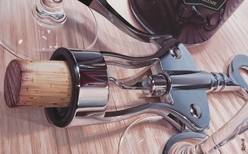 Wine Opener by Ed Roberts art print