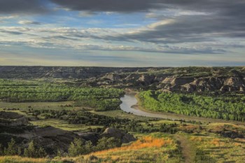 River Bend Overlook by Galloimages Online art print
