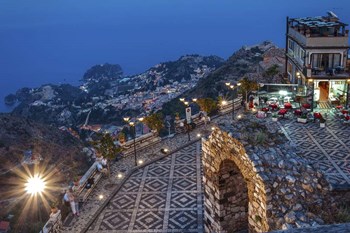 Castel Mola by Giuseppe Torre art print