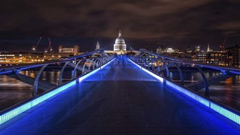 Millennium Bridge by Giuseppe Torre art print