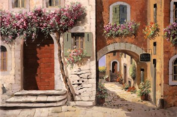 Doppia Casa by Guido Borelli art print