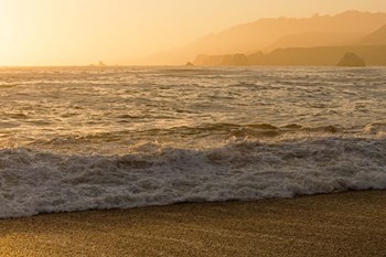 Golden Shores by Lance Kuehne art print