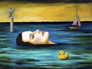 The Onlooker by Leah Saulnier art print