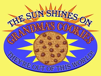 Grandma&#39;s Cookies by Mark Frost art print