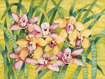 Winter Orchids by Mary Russel art print