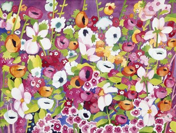 Blessed Garden by Mary Russel art print