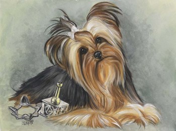 Hanukkah Honey by Barbara Keith art print