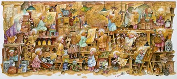 And So They Started Out... by Bill Bell art print