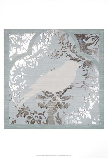 Trellis Songbird I by June Erica Vess art print