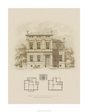Estate and Plan III by Carlsruhe art print