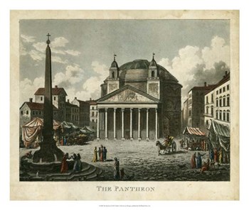 The Pantheon by Merigot art print