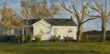Columbus Farm House by Michael Budden art print