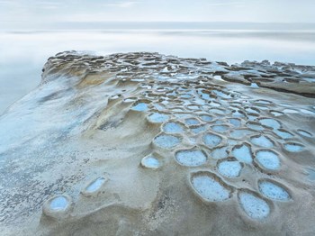 Crateres Color by Moises Levy art print