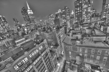 Gotham City 11-2-2 by Moises Levy art print