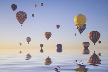 Love is in Air IV by Moises Levy art print