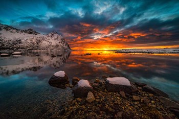 Sky On Fire by Raymond Hoffmann art print