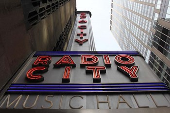 Radio City Music Hall by Robert Goldwitz art print