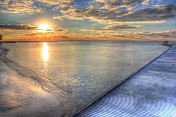 Higgs Pier Key West by Robert Goldwitz art print