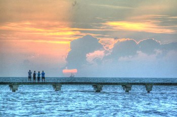 Sunset Witness by Robert Goldwitz art print