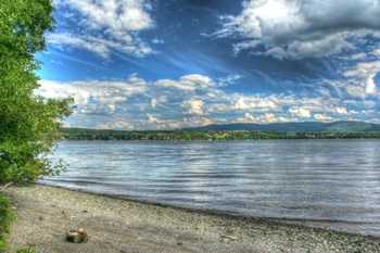 Hudson At Balmville 3 by Robert Goldwitz art print